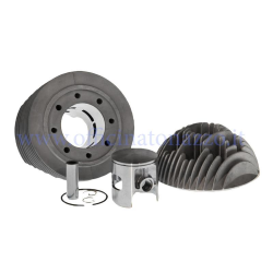 Cylindre Pinasco 135cc « ZUERA SS » en aluminium avec bougie centrale pour Vespa 125 ET3 - Primavera