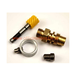 Kit für Umlenkung der dicken Schnur, Buchse, Schmierring für Tachometer Vespa für 10"-Rad