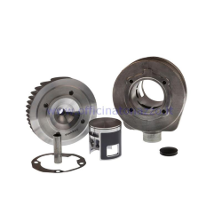 Cilindro Pinasco 177cc "Vespone RR" in alluminio con traversino di scarico e candela centrale per corsa 57mm Vespa PX 125-150
