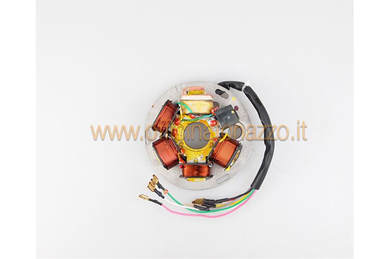 19918800 - Statore 5 bobine 7 cavi - PX125 E VNX2T 200000 -  P150X VLX1T 365649  -  P 200 E VSX1T 140843