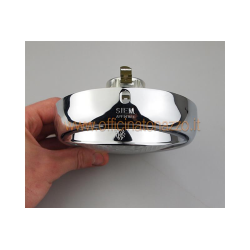 Phare avant en verre marqué SIEM Ø115 avec cache pour Vespa VB1 - GS VS 1&gt