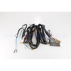 Komplette elektrische Anlage mit Steckverbindern, Batterie und Elektrostarter für Vespa PX Arcobaleno 1. Serie