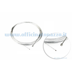 Cable de transmisión del acelerador con cabeza de 2 mm x 3 mm para Ape y para todas las Vespa (longitud 2,80 m)