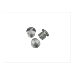 Domed head screw for internal wheel carrier shield