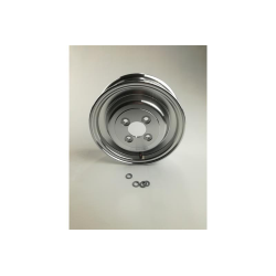 Llantas tubeless SIP 2.15-8", aluminio pulido para Vespa 98/125 V1-15/V30-33/VU, etc. (Solo válvula incluida)