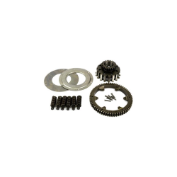 Primario Pinasco Z 24/63 dientes rectos con piñón (8 muelles) completo con embrague para Vespa PX a partir de 1998 y BULL CLUTCH
