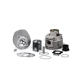Cilindro Malossi 221cc MHR Ø 68,5 in alluminio CVF2 con spinotto Ø 16 MHR (CORSA 60 MM) per vespa Cosa  - PX e 2T 200 CC