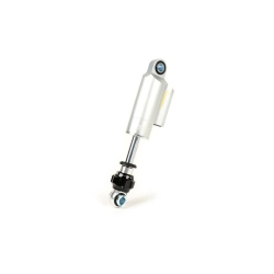 Adjustable front shock absorber, silver  BGM PRO SC COMPETITION for Vespa VNA - VNB - VBA - VBB - Super - Sprint - Sprint Veloce - GL - Rally - GT - GTR - TS