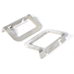 Par de ganchos  portabolsas MRP para plataforma Vespa Smallframe -  Largeframe acero inoxidable
