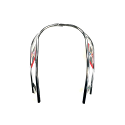 Double tube mudguard for Vespa 50 L-50 R-50 Special-50 Elestart-125 Primavera