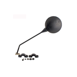 Right or left rear-view mirror, black, for Ciao, SI, Boxer and Bravo mopeds
