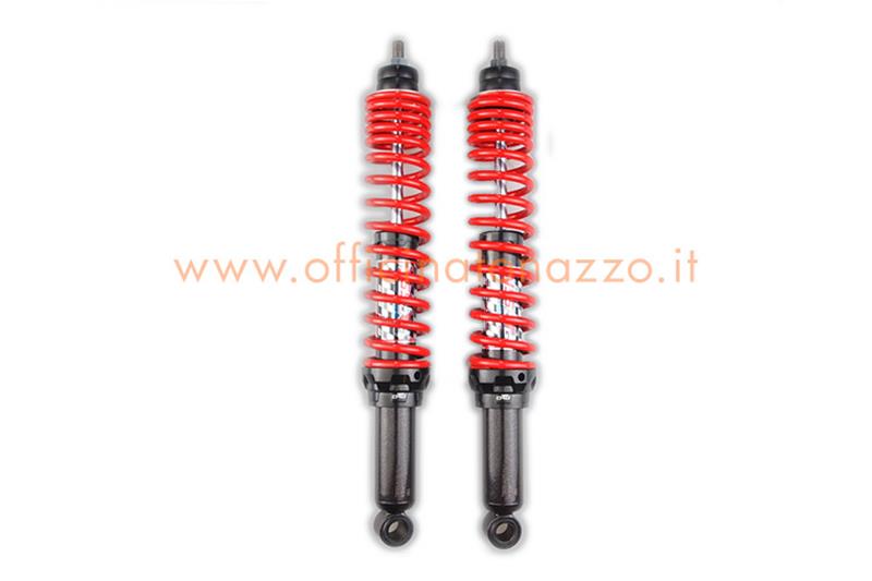 pair of adjustable rear gas shock absorbers yss vespa gts 125 - 250 from 2006 to 2011