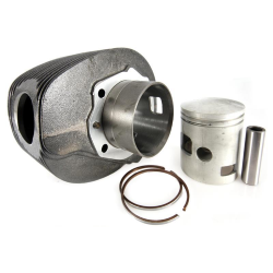 SIP 200 cc cast iron cylinder with 3 original-type transfers for Vespa Rally 180