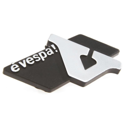 Plaque « eVespa ! » pour coffre de rangement pour coffre de rangement pour /Plurimatic/Automatica&gt