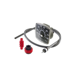 Tachometer komplett mit Skala bis 80 km/h ohne Piaggio-Logo für Vespa 50 Special