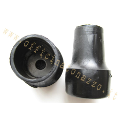 Rubber kickstand pads Ø18mm for Vespa PX 1st series with plastic core