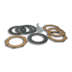 Malossi 4-disc clutch in cork with intermediate discs and 8 springs for Vespa