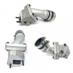 Collecteur d'admission lamellaire au carter VMC manchon 30 mm 2 trous pour Vespa 50 SPECIAL ET3