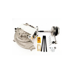 Pinasco-Motorengehäuse Ø46 mm „MASTER” mit Motorwelle Hub 43 mm Bolzen 12 mm