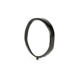 Carbon Look headlight frame for Vespa 125 Primavera - ET3, 125 Super VNC1T, 150 Super VBC1T