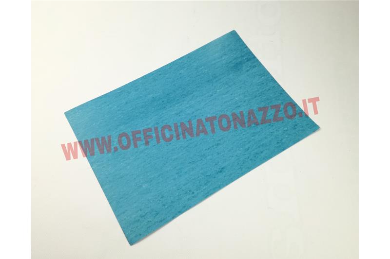 for the sealing of paper (espesor): 0,5 mm, de aramida, azul, 235x335 mm