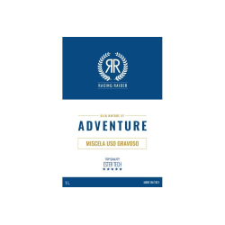 Huile mélange synthétique RR ADVENTURE, pour usage intensif, conditionnement de 1 l pour Vespa