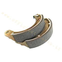 Ganasce freno posteriore BGM per tamburo BGM5310 per Vespa V1T>15T - V30T>33T - VM1T>2T - VN1T>2T - VNA1T>2T - VNB1T>3T - VL1T>3T - VB1T - VBA1T - VBB1T