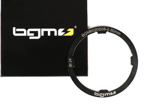 Anillo de hombro -BGM ORIGINAL- Vespa Smallframe V50, PV125, ET3, PK - Largeframe PX EFL (1984-), Cosa, T5 125ccm - 0,80 mm (+0,0 /- 0,04 mm)