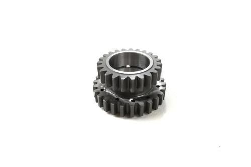 Crimaz Z 25 pinion meshes with primary Z24/63 Malossi straight teeth Vespa PX