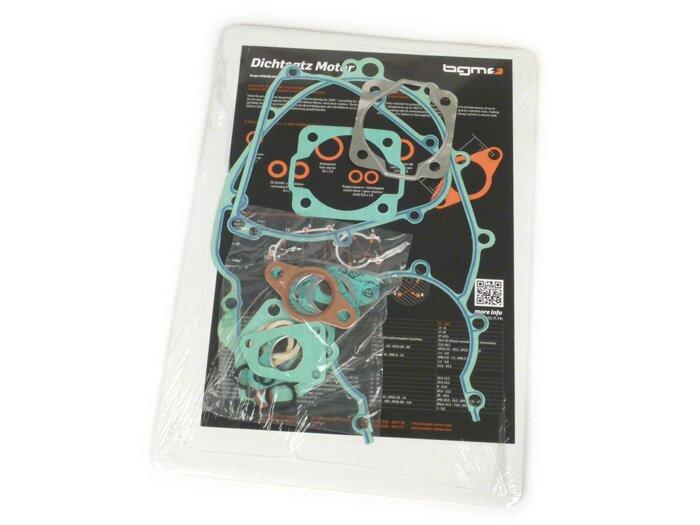 Series Engine gaskets BGM Pro Silicone - Vespa 50, 90, 100, Spring 125, ET3, PK50-125 / S / XL / XL2, ETS, including sealing rings