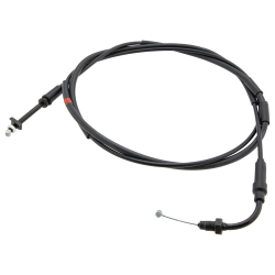 Cavo acceleratore per Vespa LX/S 3V i.e. 125-150ccm 4T AC opener, PIAGGIO, nero, acciaio, zincato Grado A - riparazione perfetta