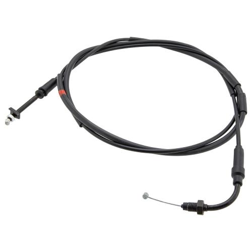 Cavo acceleratore per Vespa LX/S 3V i.e. 125-150ccm 4T AC opener, PIAGGIO, nero, acciaio, zincato Grado A - riparazione perfetta