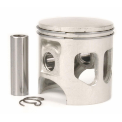 Pistone POLINI A 144/153/154 cc, per ROTAX 123 si adatta anche a FALC 40441100/40441700/40441800 Ã 60mm, 2 fasce elastiche, spinotto Ã=15mm, grado A - riparazione perfetta