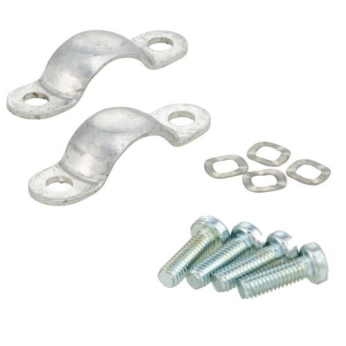 Clamps for securing gear lever shaft, inside handlebar, for Lambretta 125 LI 1Â°-2Â°/150 LI 1Â°-2Â°/175 TV 2Â° with hexagonal bolt