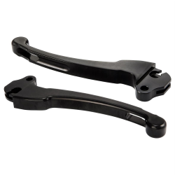Pair of black SIP levers for Vespa 50- ET3- Primavera- PX- Rally