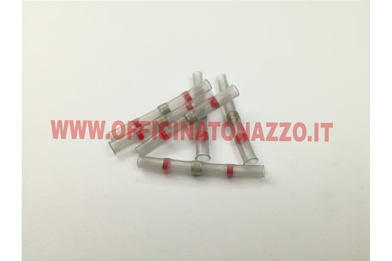 Heat shrinkable insulated connectors Ø 2,7mm, length 40mm
