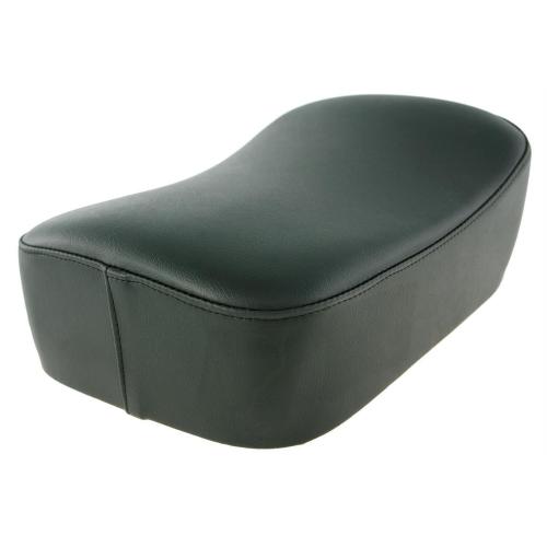 Cuscino sedile PASCOLI portapacchi per Vespa 125 VNB6/GT/GTR /Super/TS/150 Sprint/V/Super /180 Rally/PX80-200/PE/Lusso, verde scuro, 290x200 mm, con appoggio (parte piccola), come accessorio molto bello