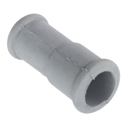 Collare in gomma per filo esterno, interruttore luci, per Vespa 98/125 V1-15/V30-33 /VM/VN/ACMA/150 VL/VD/GS VS1 /Hoffmann l 35 mm, Ã 20 mm, grigio ghiaia RAL 7032, grado A - restauro originale
