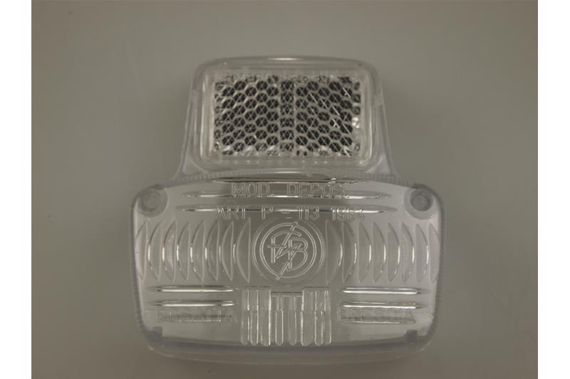 RP 213/BI - Corpo luminoso fanale posteriore bianco per Vespa 90 - 90SS - Primavera
