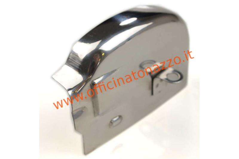 Selector cover for Vespa T5 in polished stainless steel, distance from the support: 27mm