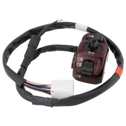 Centralina PIAGGIO sinistra, per Vespa LXV/GTV 125-300ccm rossa, Chianti 102/A