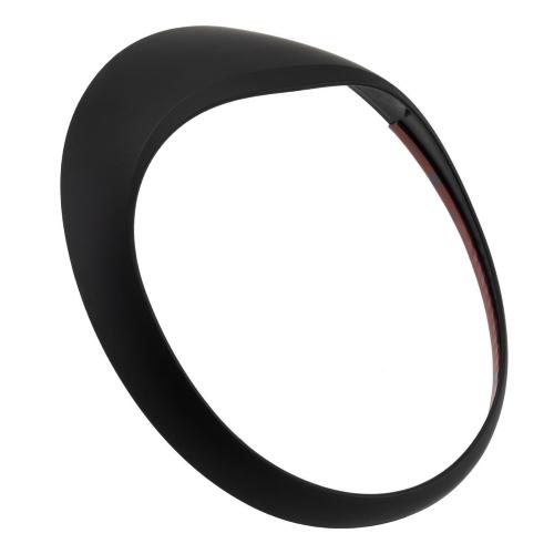 Luz delantera SIP PORDOI para Vespa GTS/GTS Super/GT/GT L 125-300ccm de plástico, negro mate, con aro de luz MV, para pegar
