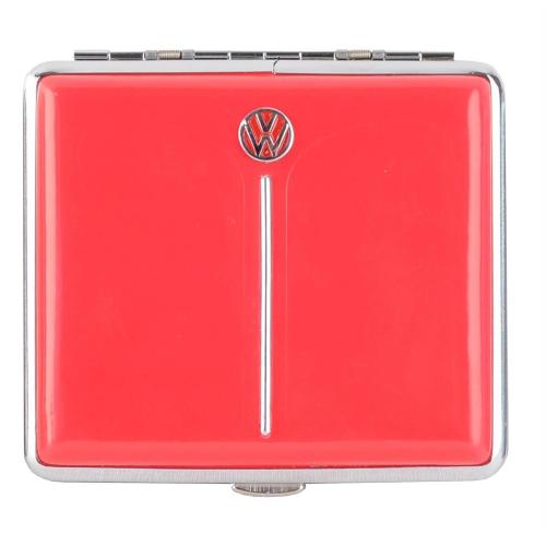 Porta cigarrillos VW Colección Escarabajo «Front», rojo, metal