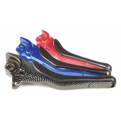 Sport Lever Set freno destro e sinistro, freno a disco anteriore/freno a tamburo posteriore, per GILERA Stalker, alluminio, carbon-look, come accessorio estremamente attraente