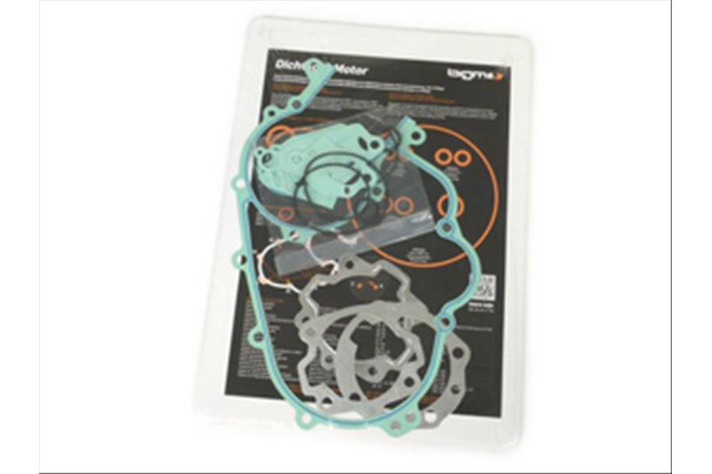 Series Engine gaskets-BGM Pro Silicone- Vespa Largeframe, PX80-125-150-200 (all), Rally200, Cosa, Sprint Veloce, including sealing rings - with / without autolube