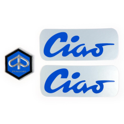 Kit Klebeetiketten für Moped Piaggio Ciao