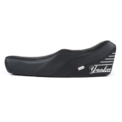 Selle Giuliari noire Yankee avec serrure pour Vespa 50, ET3, Primavera