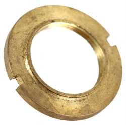 Dado di sicurezza frizione Ø33,5 mm con filettatura sinistra per Vespa 150 GS, 160 GS e 180 SS. Verificare filetto e attrezzo.