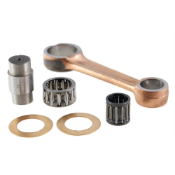 Pleuelstangensatz MAZZUCCHELLI für Vespa 180 Rally inkl. Pleuelstange, Pleuelstange 110,0 mm, Bolzen 16 mm, Scheibe, Unterlager, Lager, Oberlager