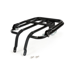 Black front luggage rack for Ciao